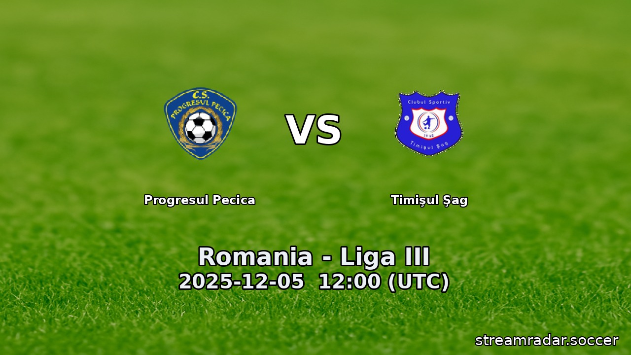 Progresul Pecica vs Timişul Şag