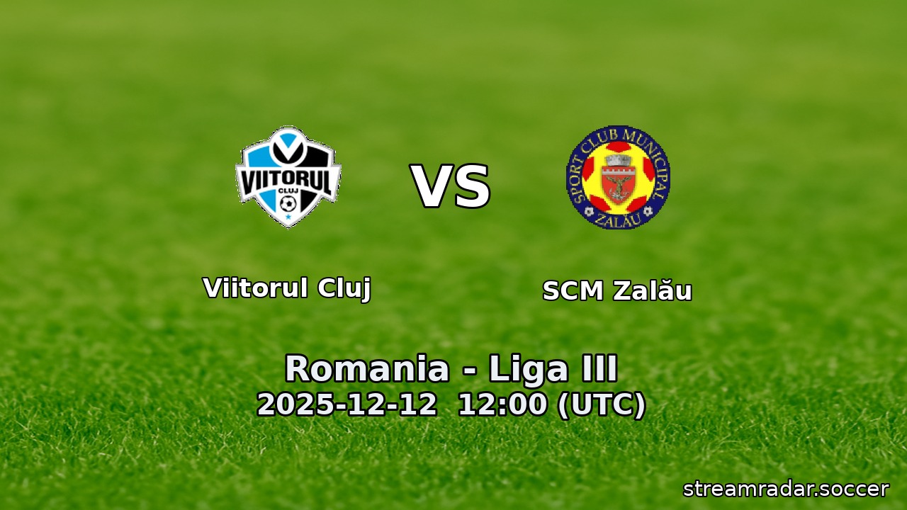 Viitorul Cluj vs SCM Zalău