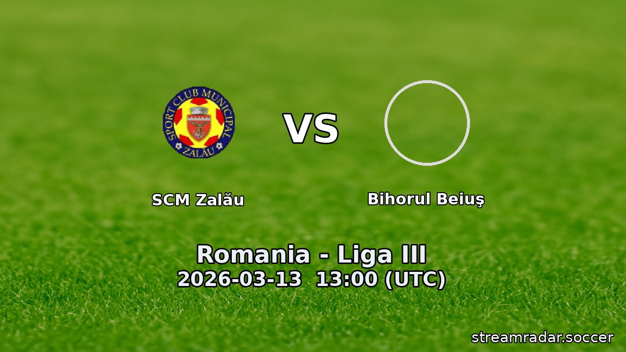 SCM Zalău vs Bihorul Beiuş