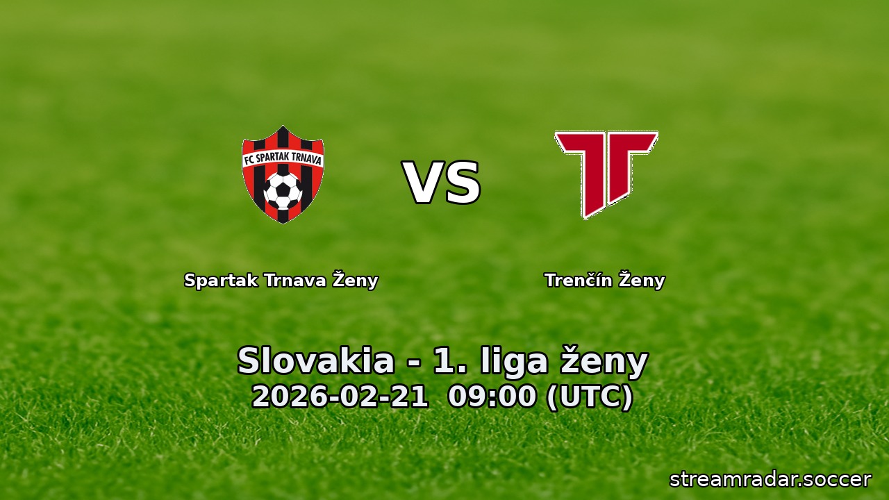 Spartak Trnava Ženy vs Trenčín Ženy