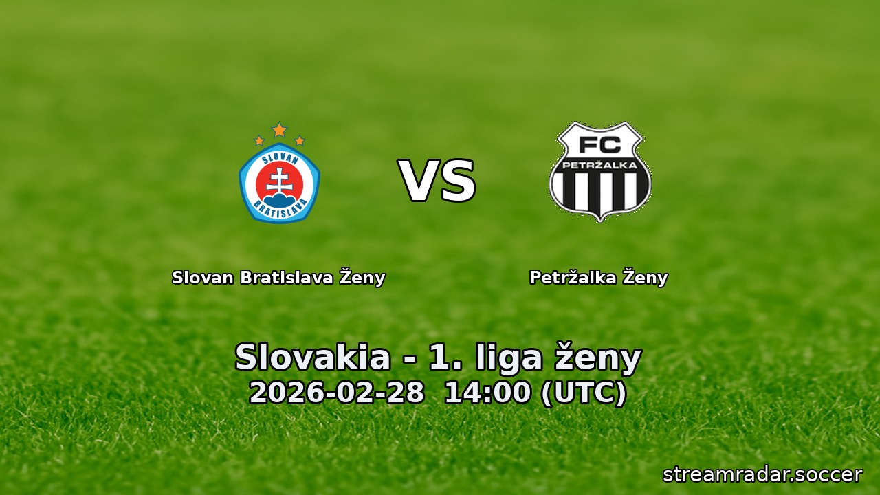 Slovan Bratislava Ženy vs Petržalka Ženy
