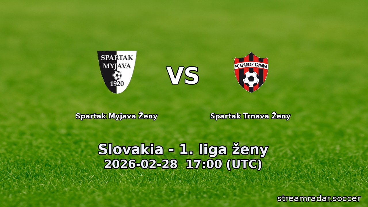 Spartak Myjava Ženy vs Spartak Trnava Ženy