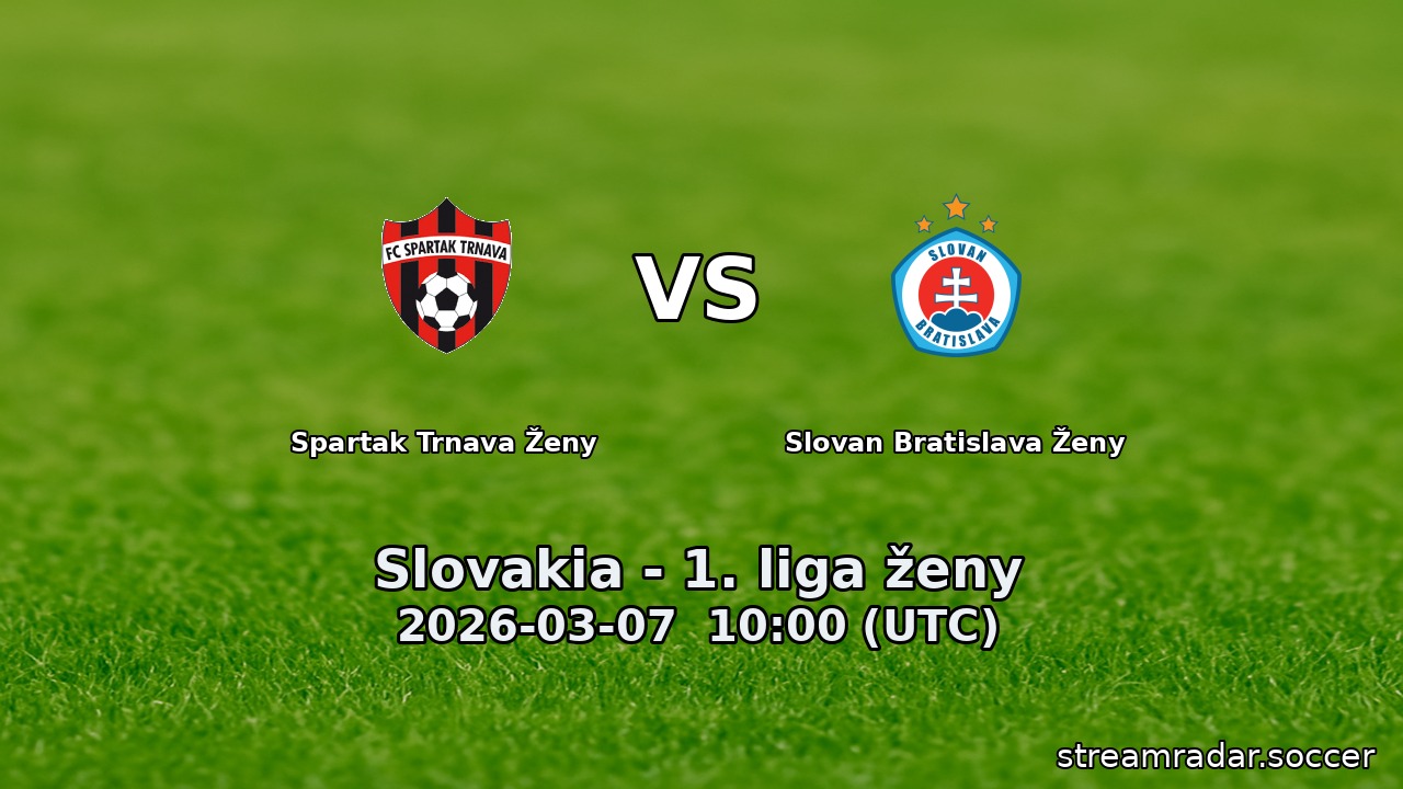 Spartak Trnava Ženy vs Slovan Bratislava Ženy