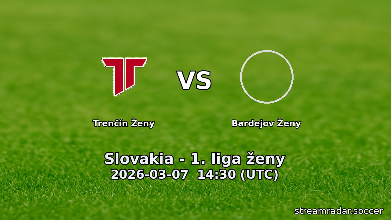 Trenčín Ženy vs Bardejov Ženy