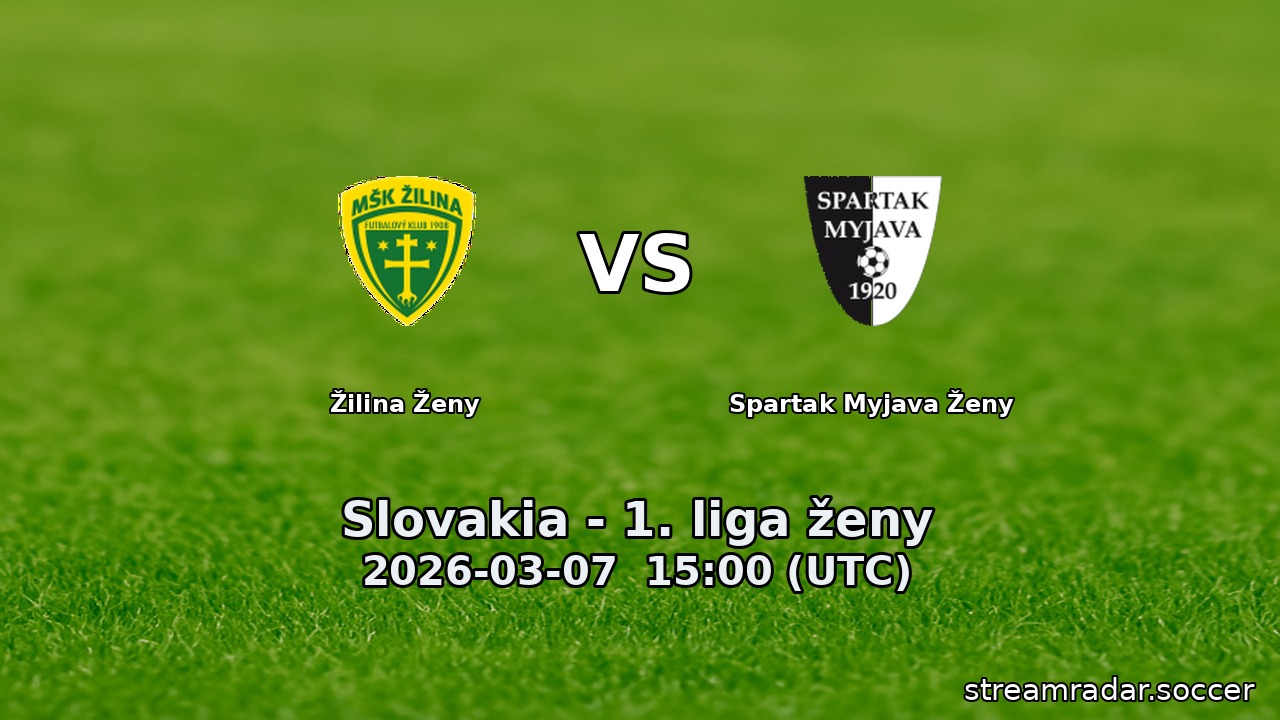Žilina Ženy vs Spartak Myjava Ženy