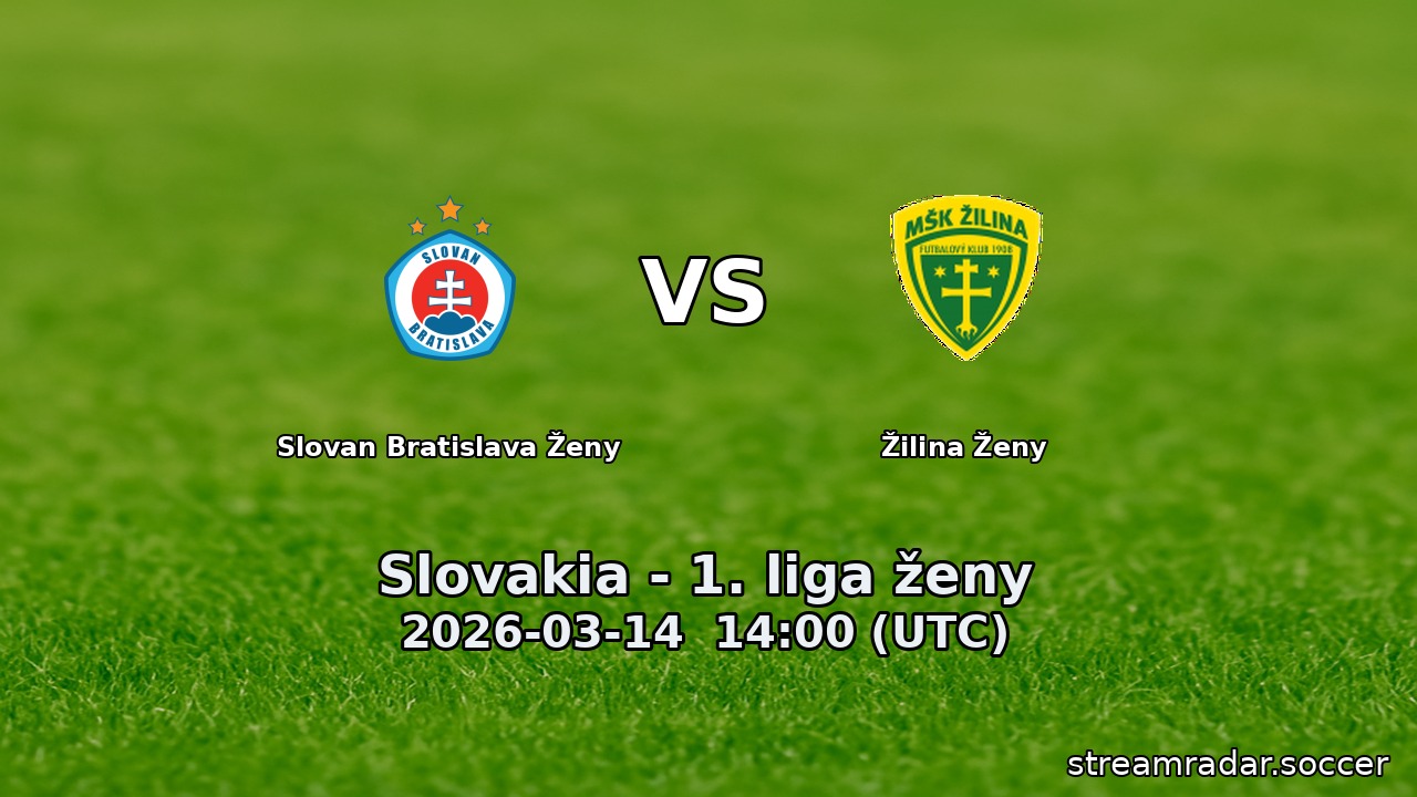 Slovan Bratislava Ženy vs Žilina Ženy