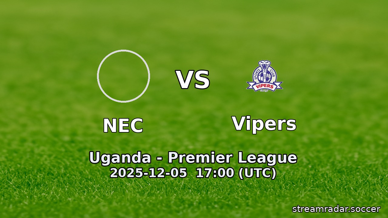 NEC vs Vipers