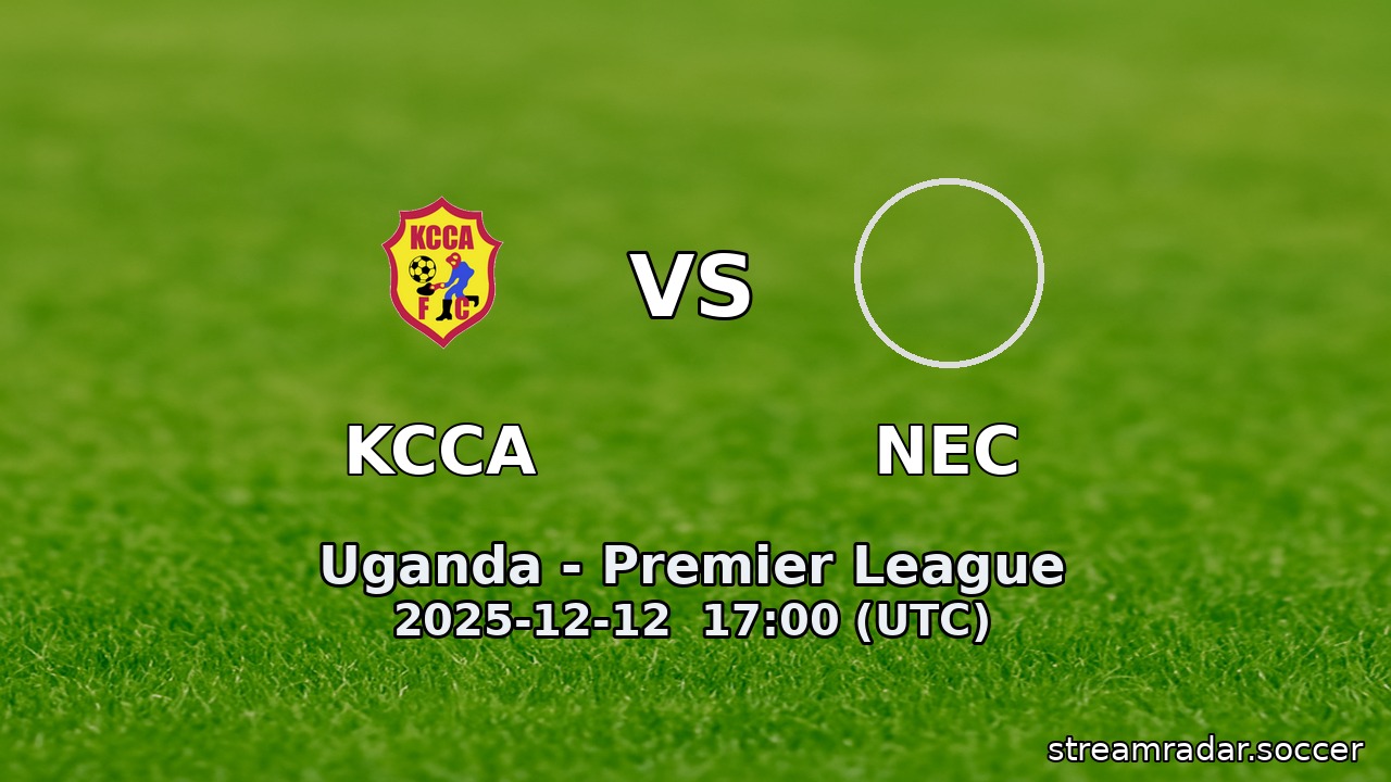 KCCA vs NEC
