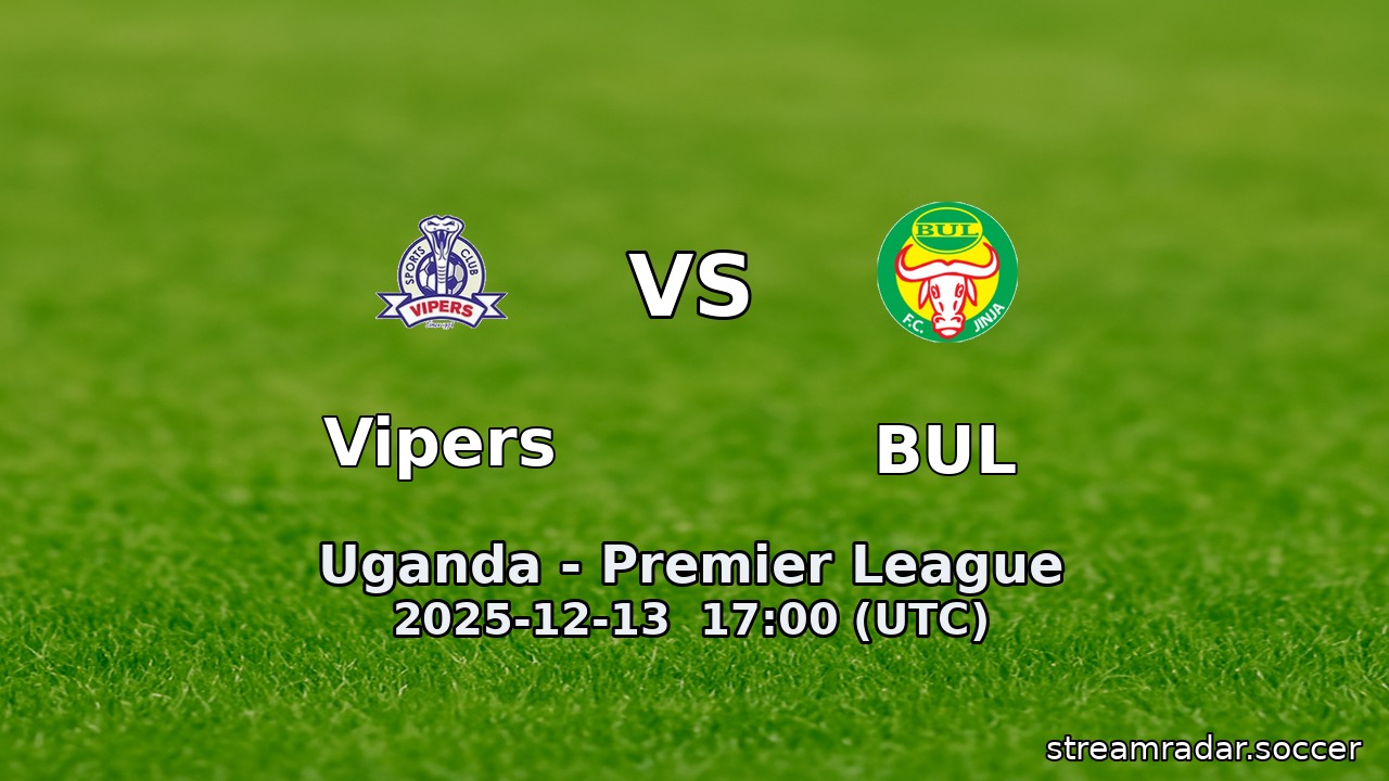 Vipers vs BUL