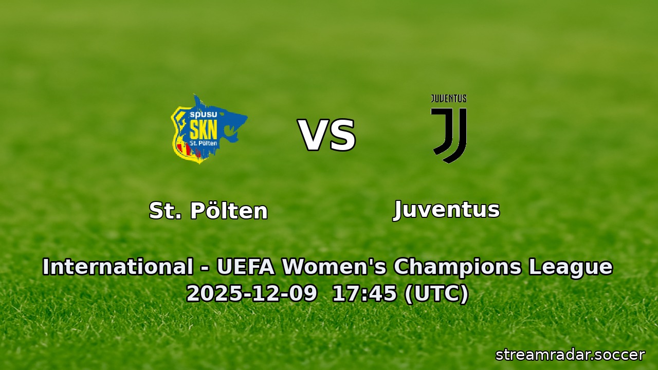 St. Pölten vs Juventus