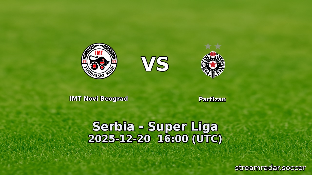 IMT Novi Beograd vs Partizan