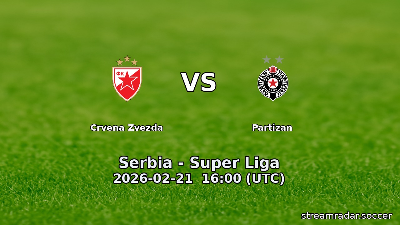Crvena Zvezda vs Partizan