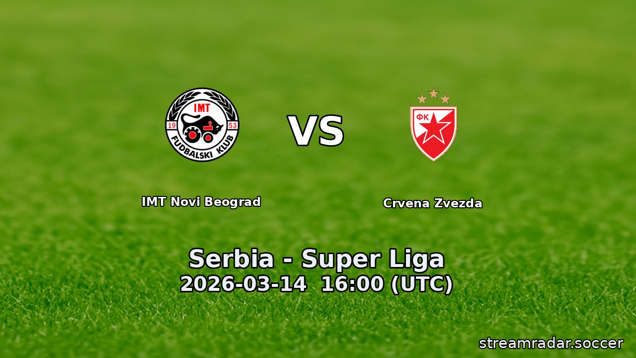 IMT Novi Beograd vs Crvena Zvezda