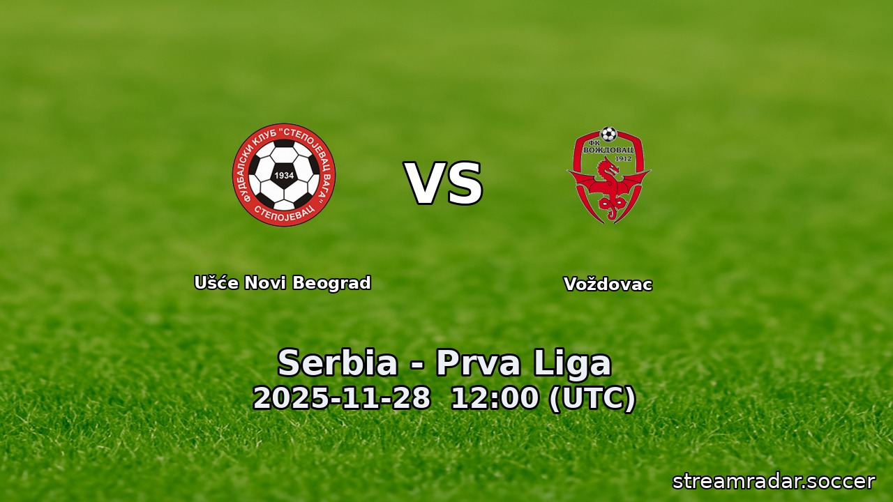 Ušće Novi Beograd vs Voždovac