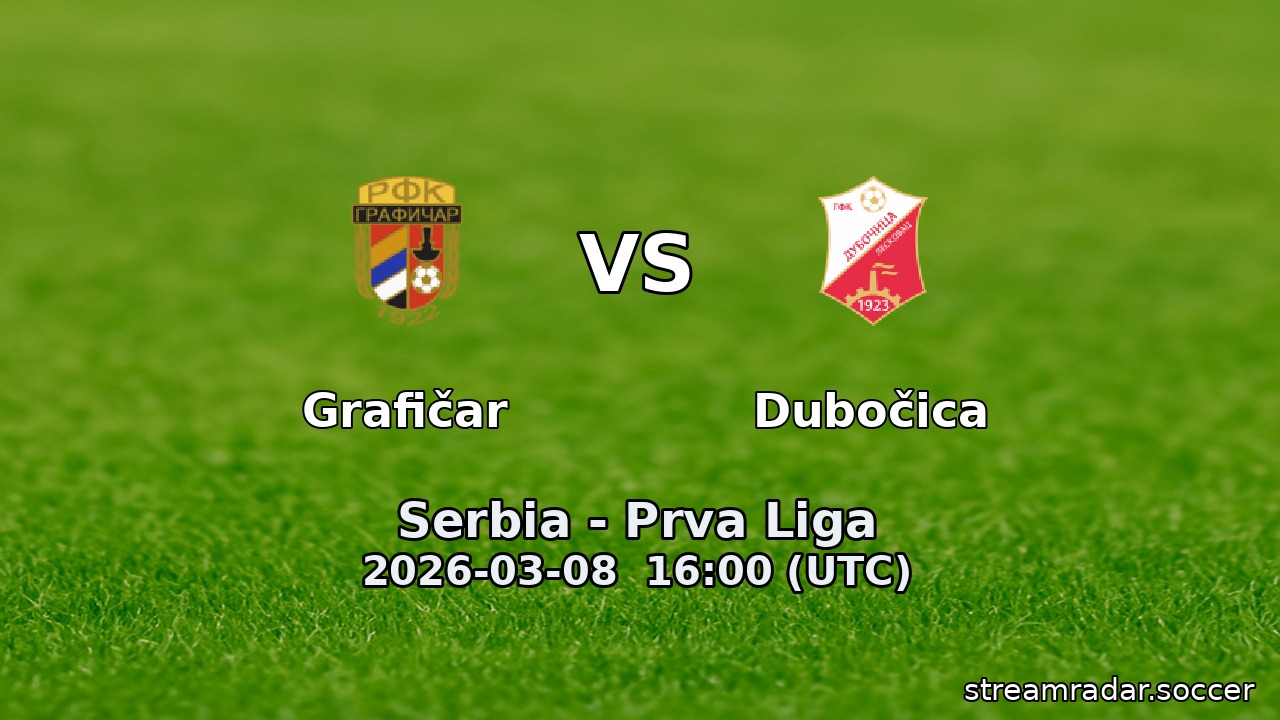 Grafičar vs Dubočica