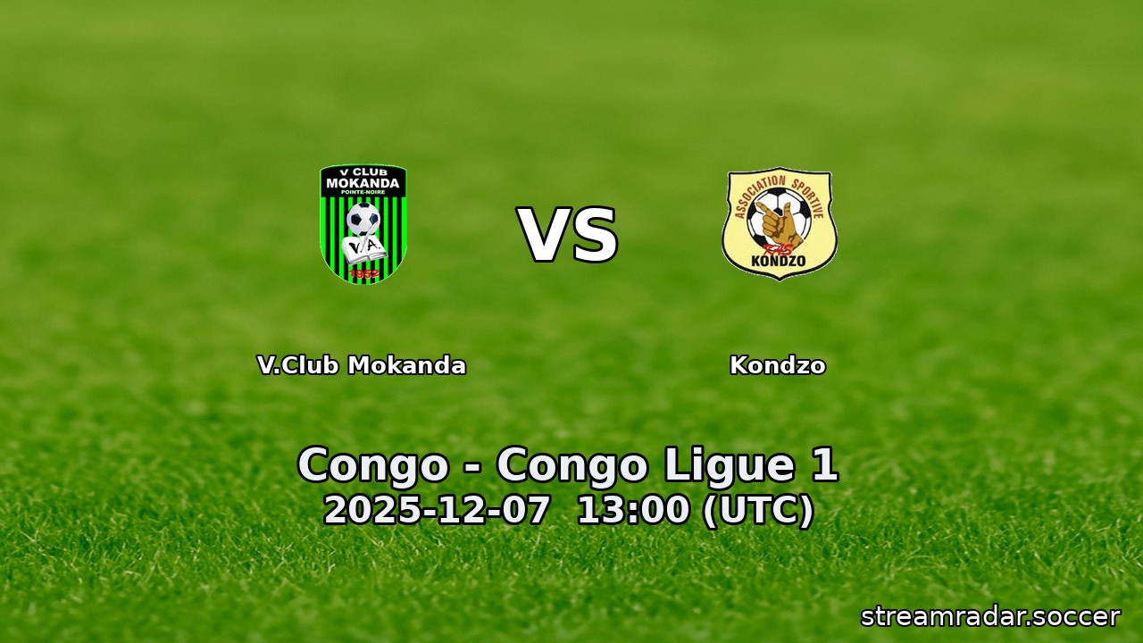 V.Club Mokanda vs Kondzo