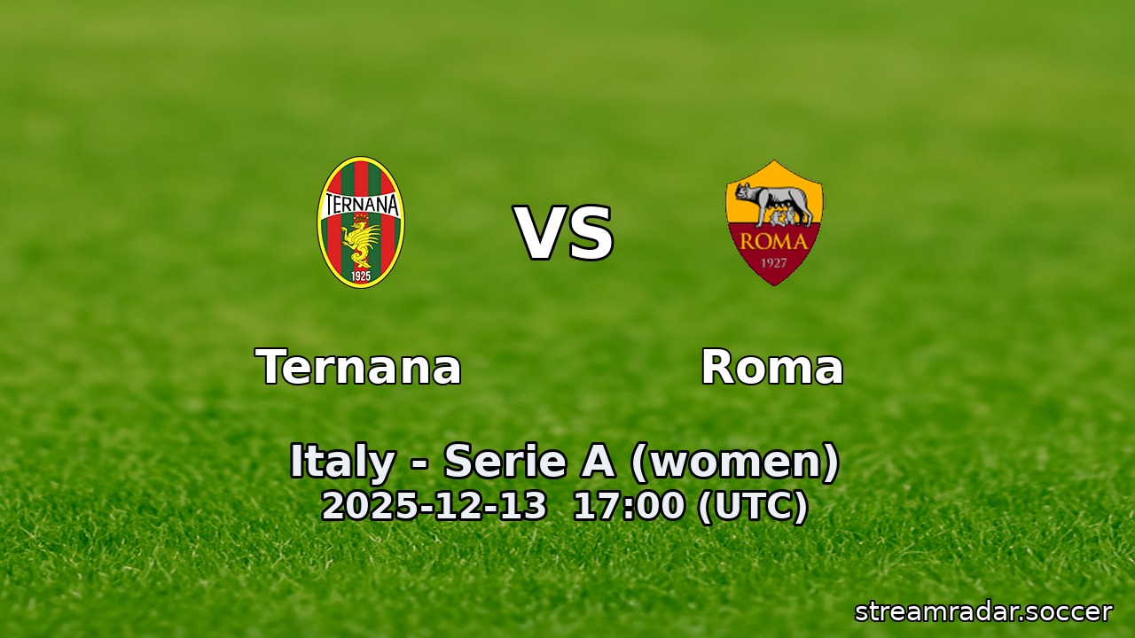 Ternana vs Roma