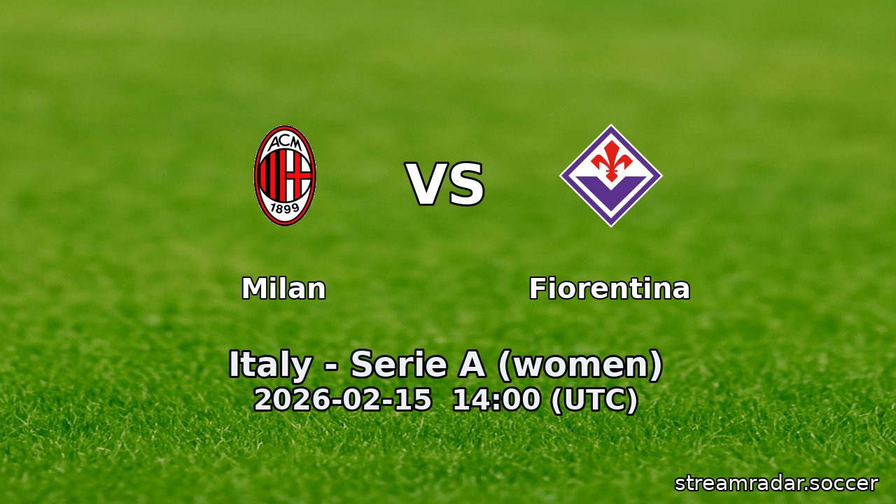 Milan vs Fiorentina
