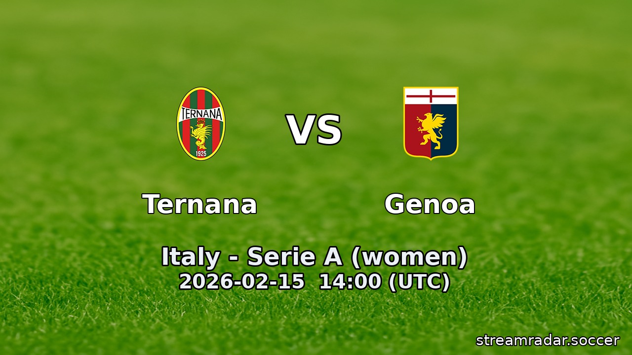 Ternana vs Genoa