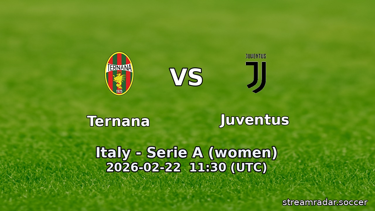 Ternana vs Juventus
