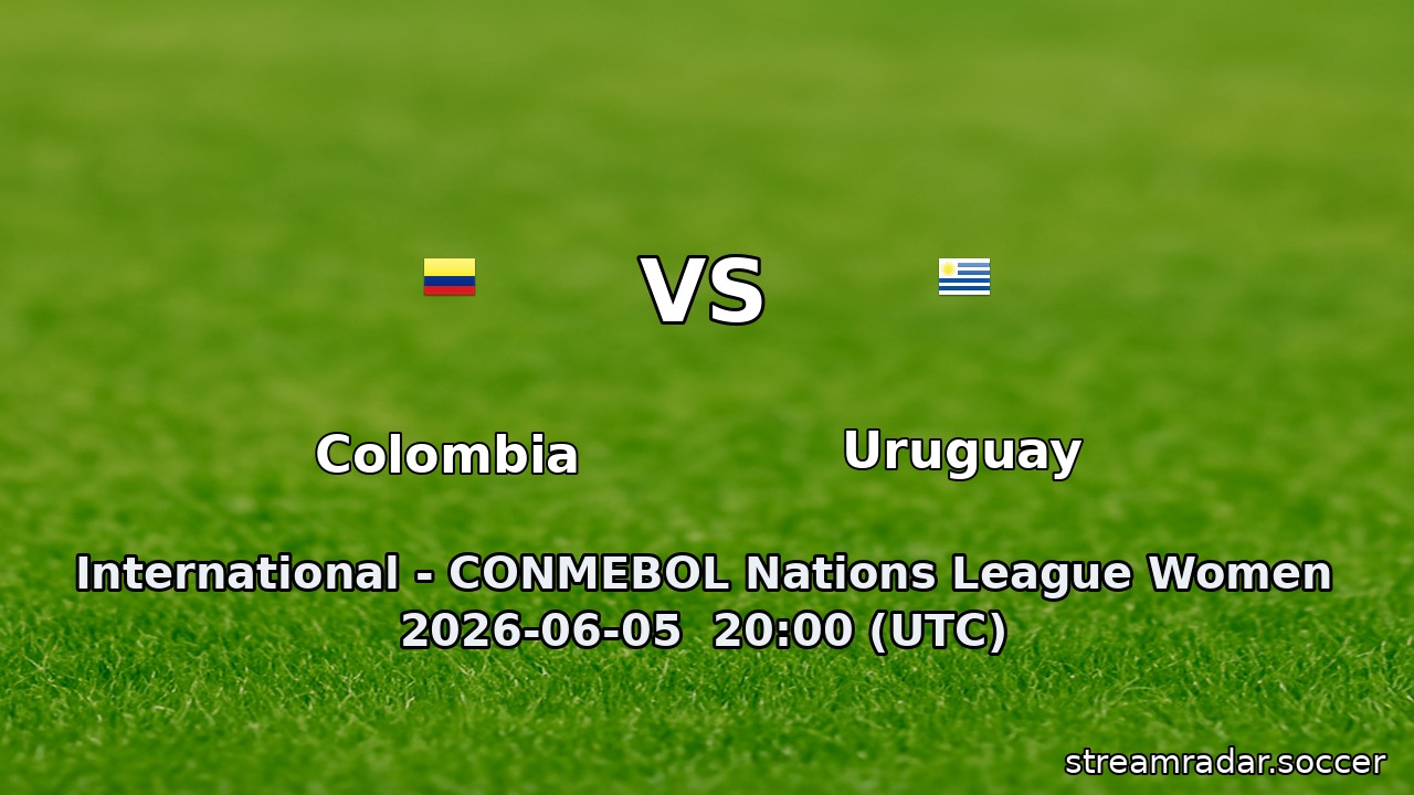 Colombia vs Uruguay