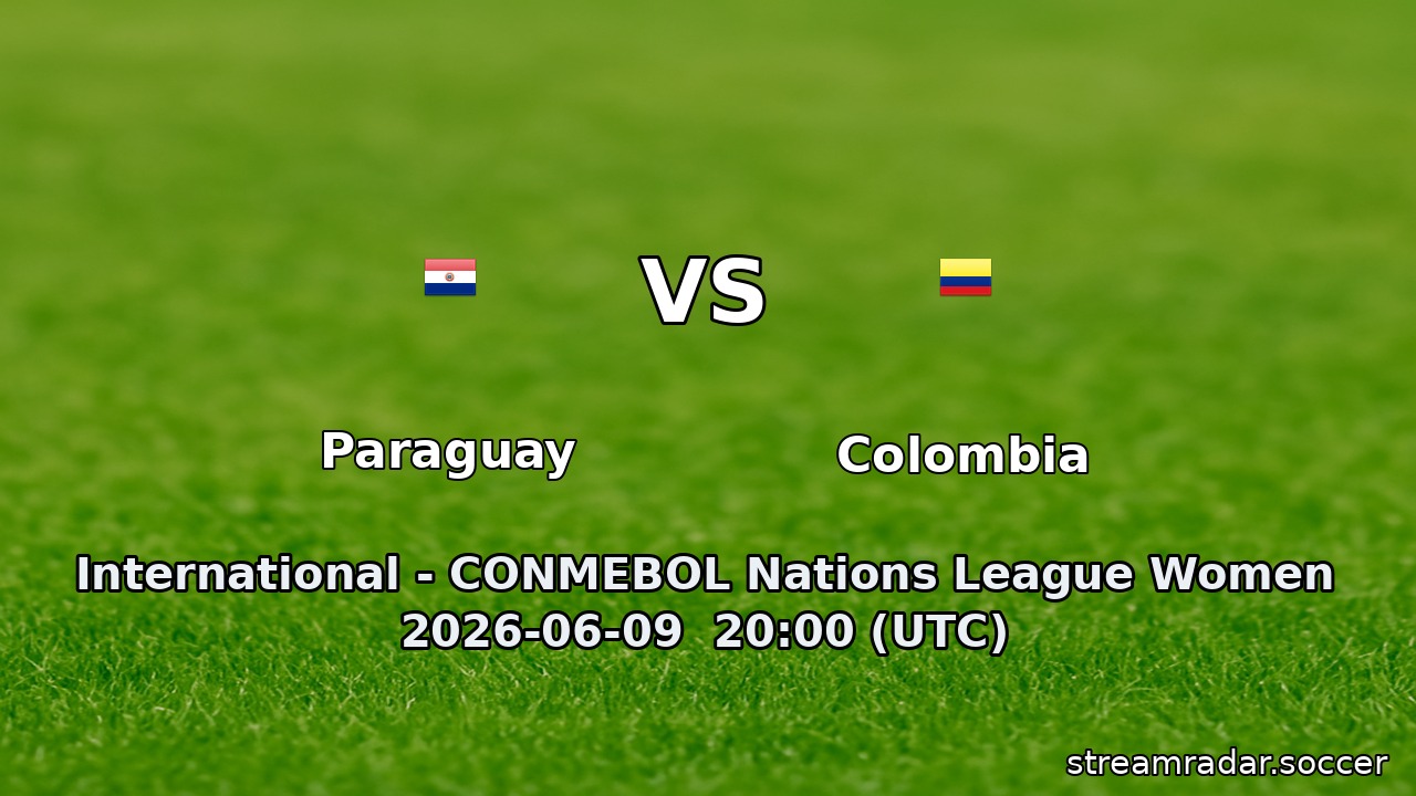 Paraguay vs Colombia