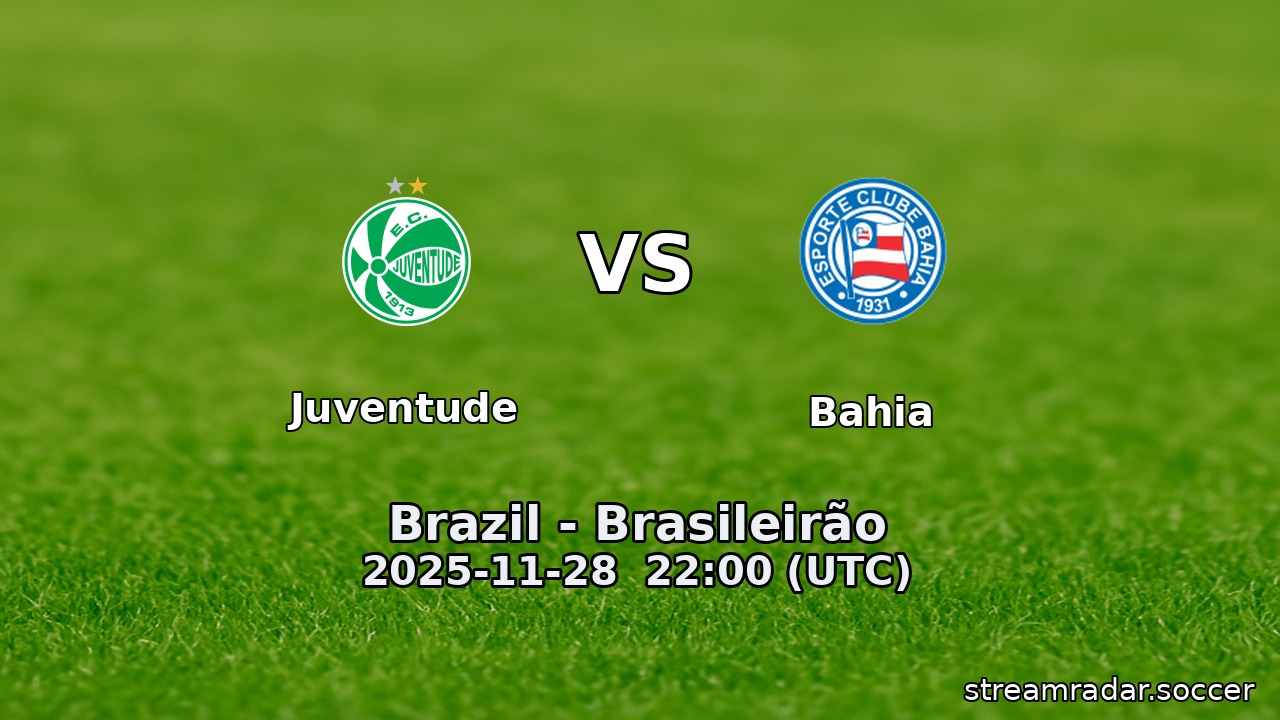 Juventude vs Bahia