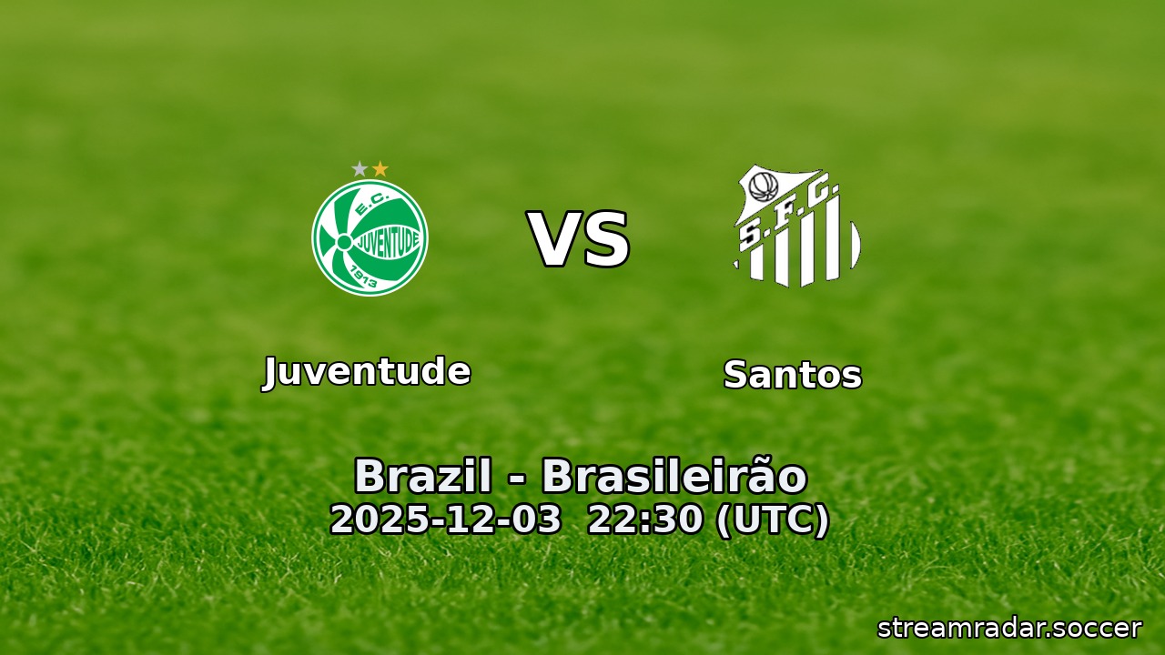 Juventude vs Santos