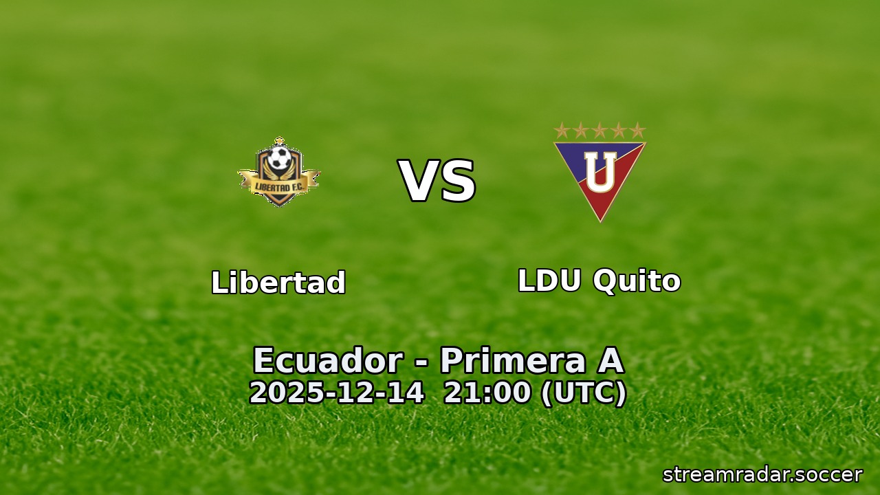 Libertad vs LDU Quito