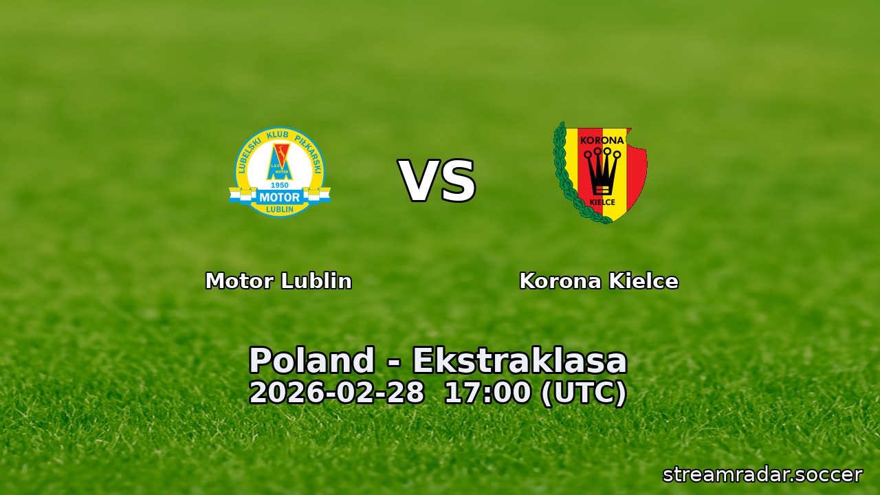Motor Lublin vs Korona Kielce