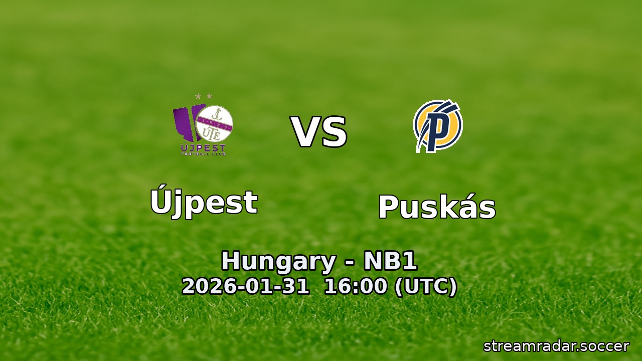 Újpest vs Puskás
