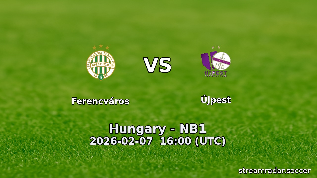 Ferencváros vs Újpest