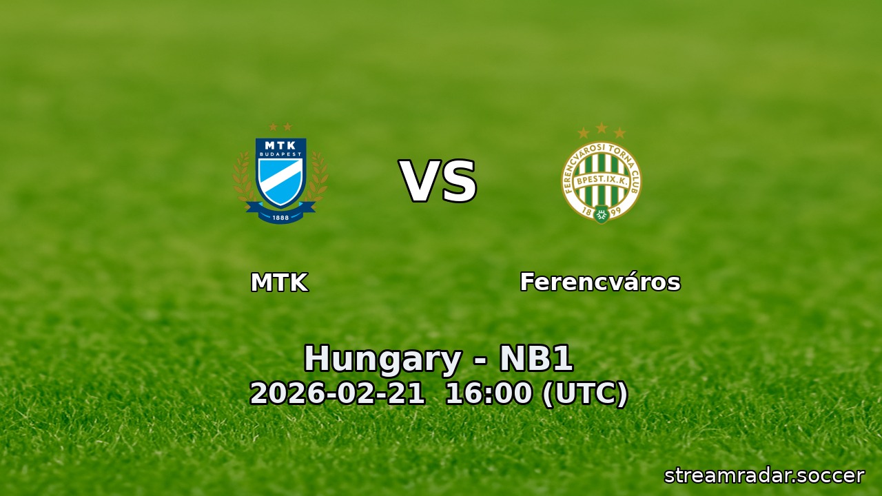 MTK vs Ferencváros