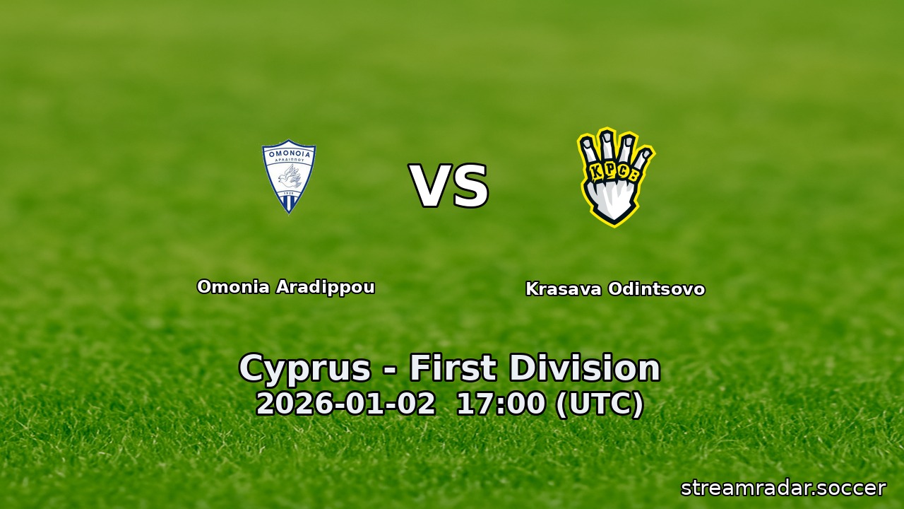 Omonia Aradippou vs Krasava Odintsovo