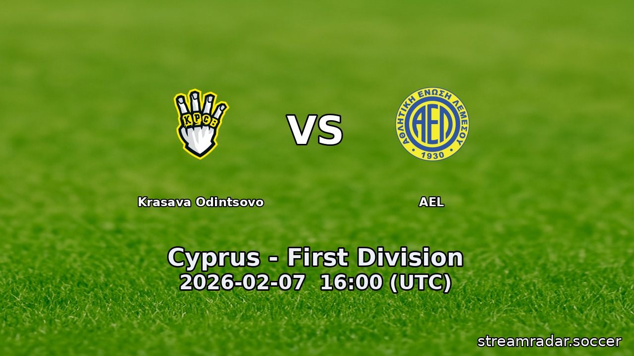 Krasava Odintsovo vs AEL