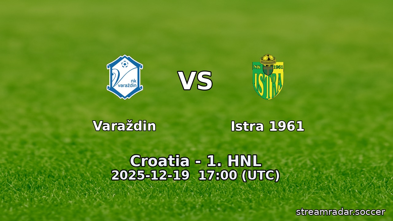 Varaždin vs Istra 1961