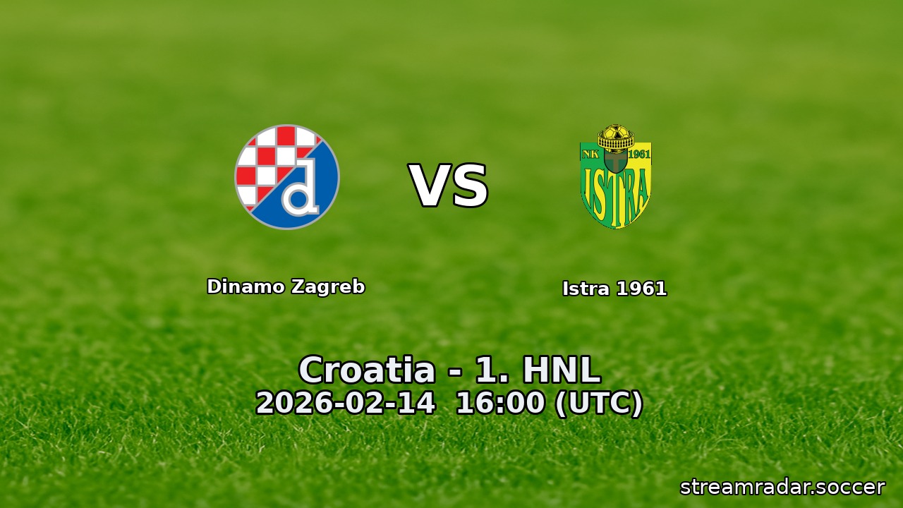 Dinamo Zagreb vs Istra 1961