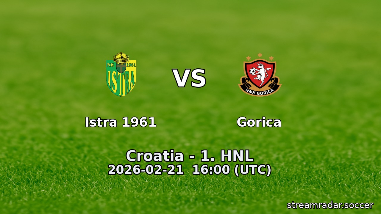 Istra 1961 vs Gorica