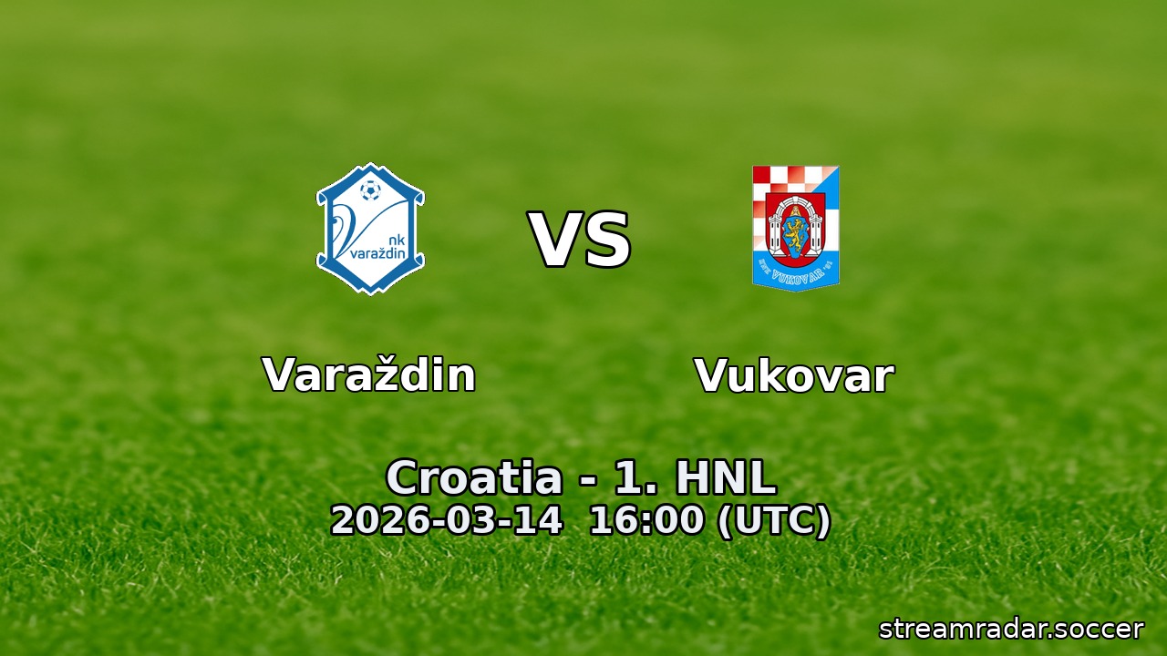 Varaždin vs Vukovar