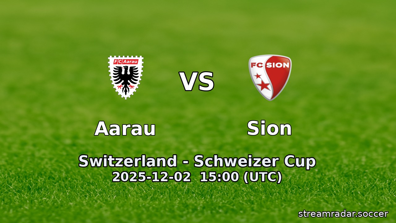 Aarau vs Sion