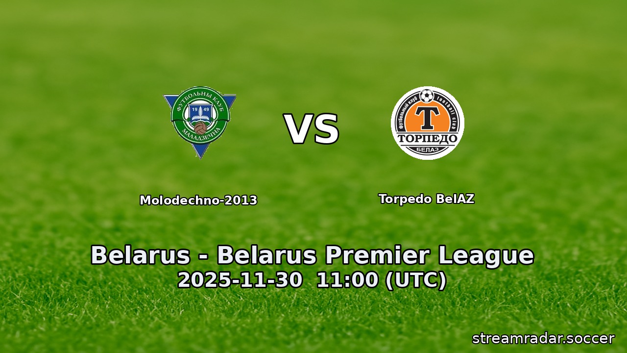 Molodechno-2013 vs Torpedo BelAZ