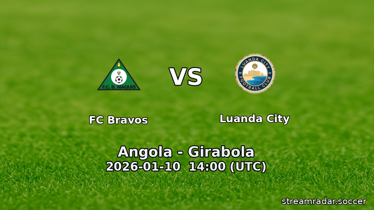 FC Bravos vs Luanda City