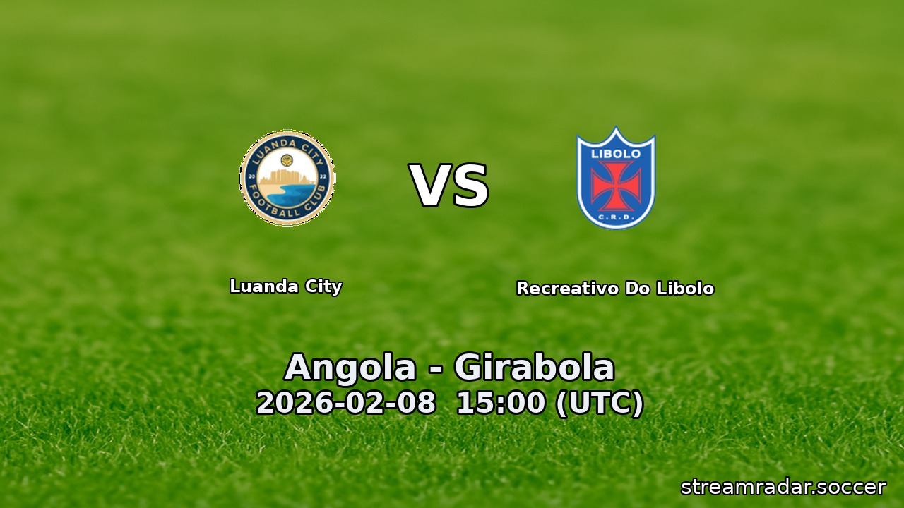 Luanda City vs Recreativo Do Libolo