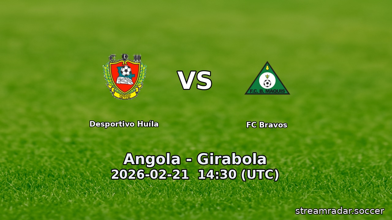 Desportivo Huíla vs FC Bravos