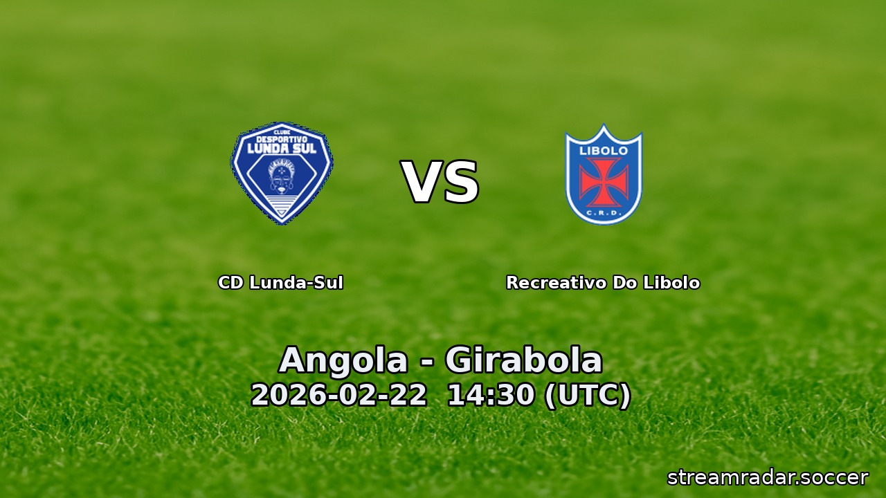 CD Lunda-Sul vs Recreativo Do Libolo