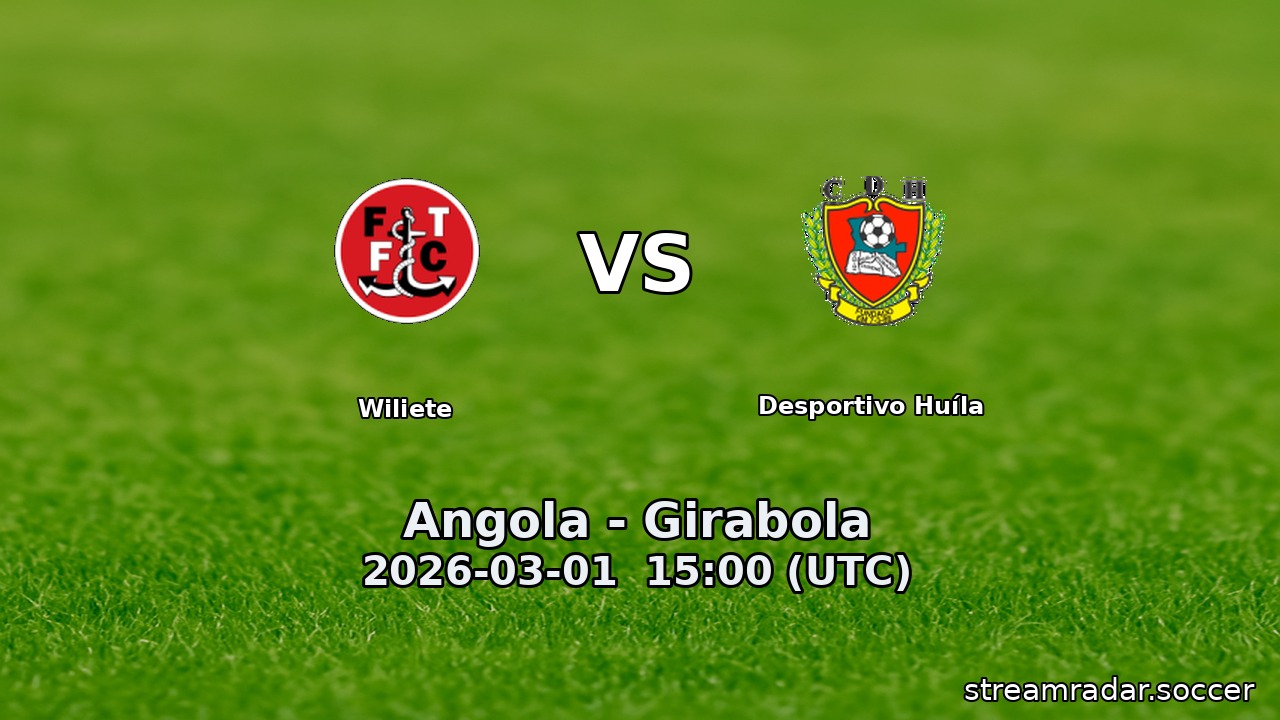 Wiliete vs Desportivo Huíla