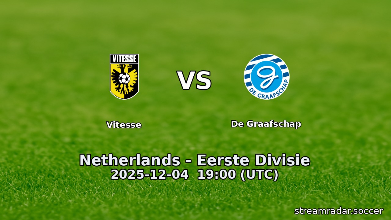 Vitesse vs De Graafschap