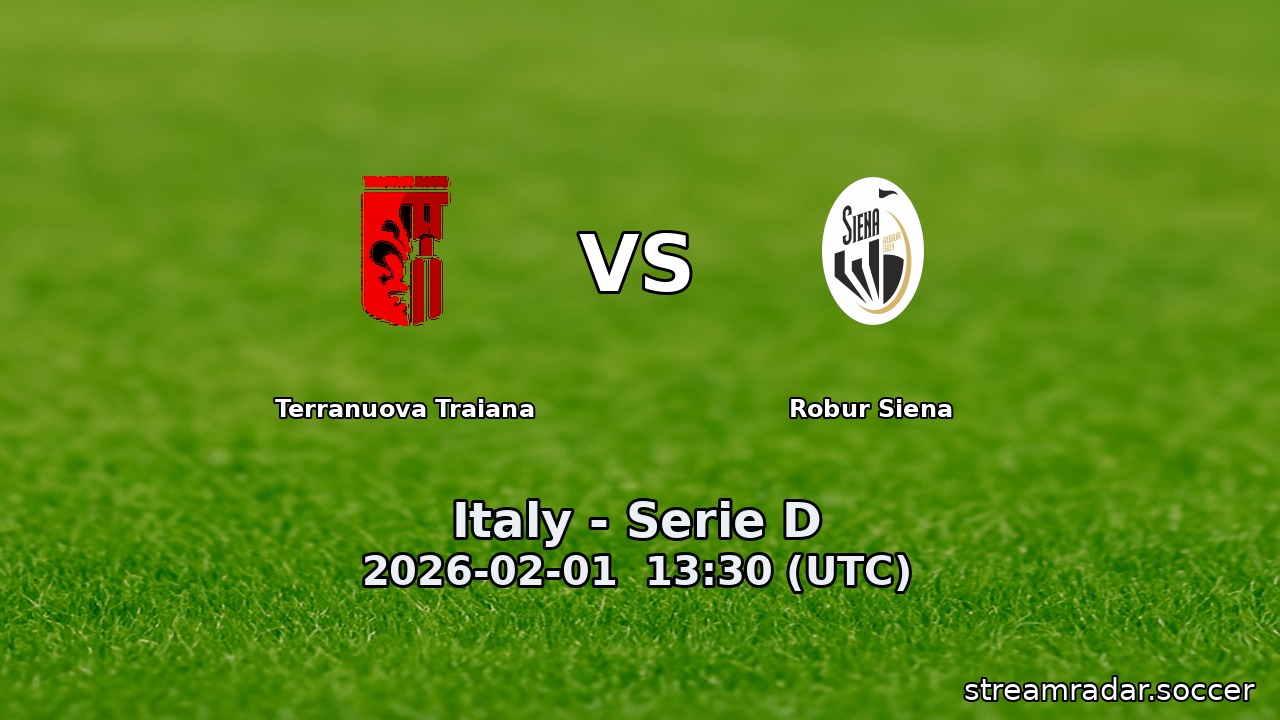 Terranuova Traiana vs Robur Siena