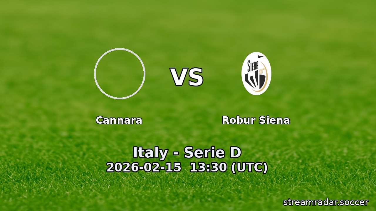 Cannara vs Robur Siena