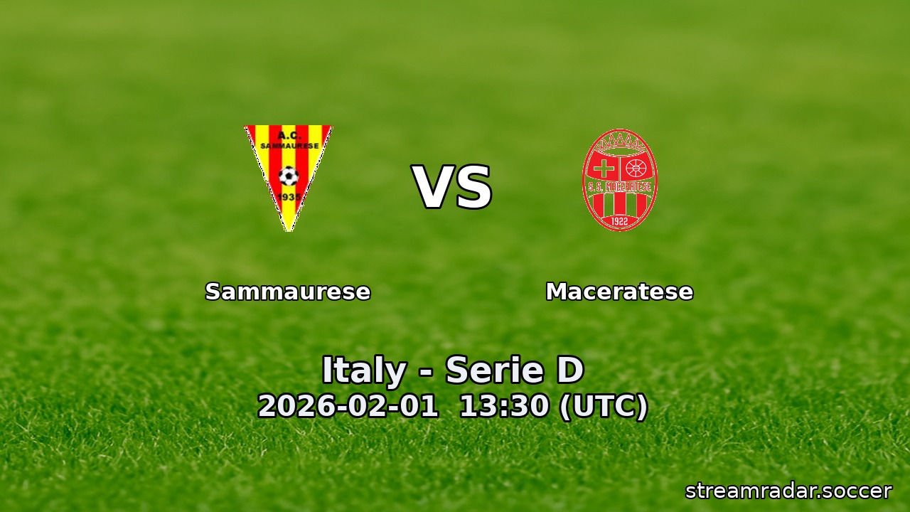 Sammaurese vs Maceratese